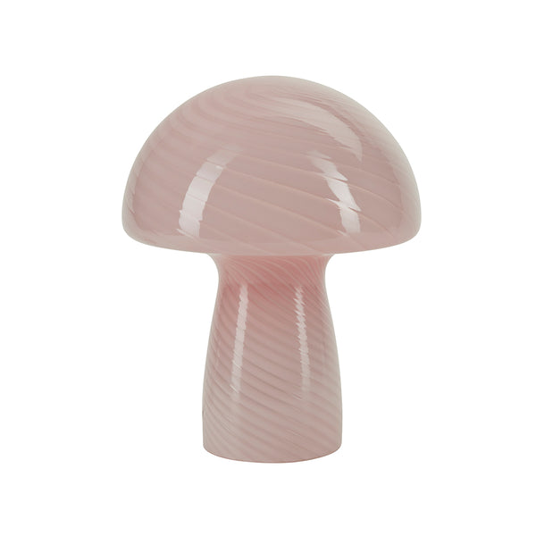 Mushroom lamp H 23 cm - Pink
