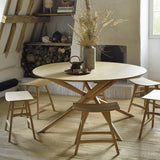 Osso oak stool | Fleux | 7