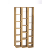Stairs Oak Bookcase - 103cm | Fleux | 3