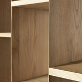 Stairs Oak Bookcase - 103cm | Fleux | 4