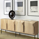 Buffet Stairs en chêne - 4 portes | Fleux | 5