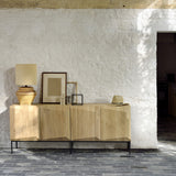 Buffet Stairs en chêne - 4 portes | Fleux | 4