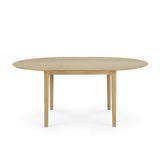 Table à rallonge Bok en chêne - L 129/179 cm | Fleux | 7