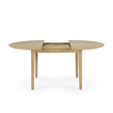 Table à rallonge Bok en chêne - L 129/179 cm | Fleux | 9