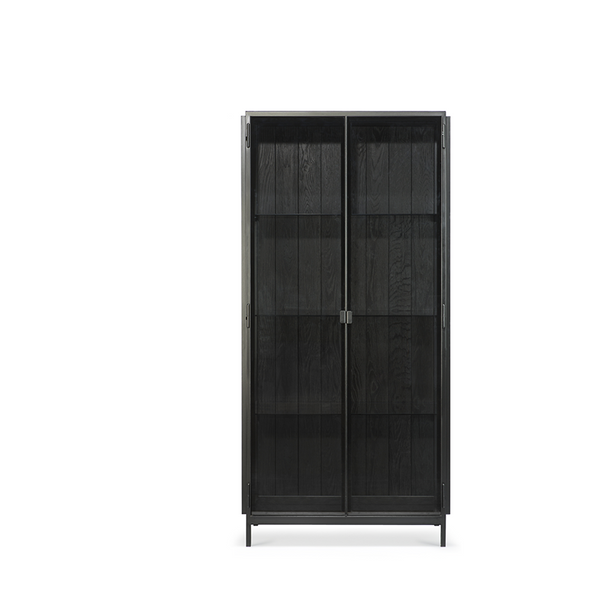 Anders wardrobe in glass and metal - 2 doors