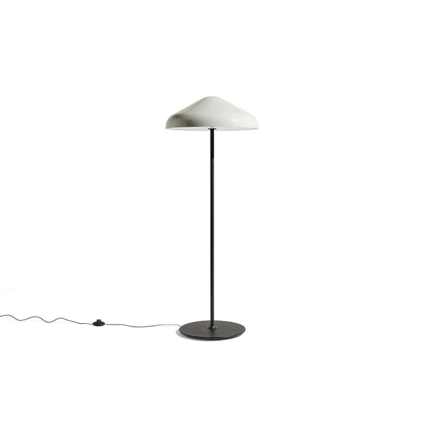 Pao floor lamp in steel - Ø 47 xh 120 cm - Cool Gray