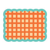 Set de table Biscotti à Carreaux - 38 cm x 48 cm - Rouge & Bleu | Fleux | 5