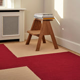 Ethan Cook Flat Works Rug - 170 x 240cm - Offset Red | Fleux | 4