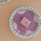 Ceramic flower plate - Ø 20 cm - Cream | Fleux | 8
