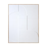 Relief Art Frame A - 100 x 123 cm - White XL  | Fleux | 8