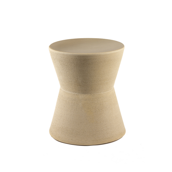 Pawn ceramic side table - H 38 cm