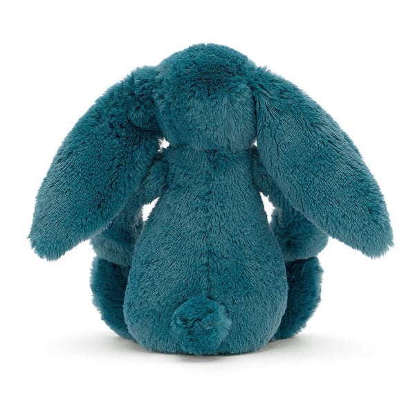 Bashful Rabbit Soft Toy - H 31cm - Mineral Blue