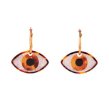Eye Earrings - Brown | Fleux | 3