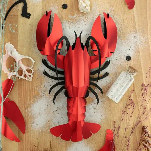 Lobster Trophy Ruby red metallic