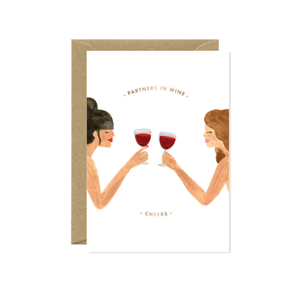 Partner in wine card