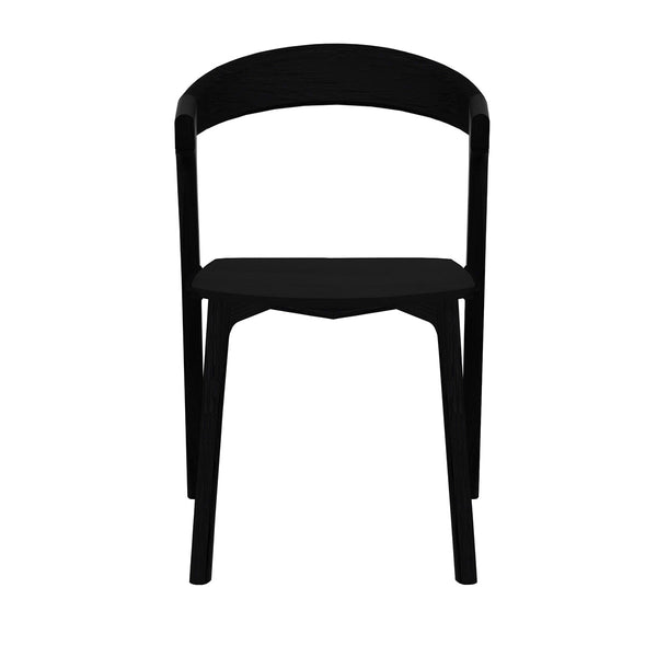 Bok chair in black oak
