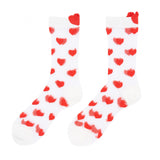 Chaussettes Transparentes Coeur | Fleux | 3