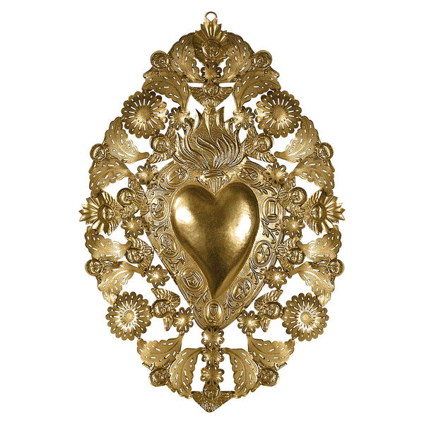 Exvoto Heart Majestic Gold