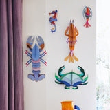 Crab Wall Decor - Aquamarine | Fleux | 7