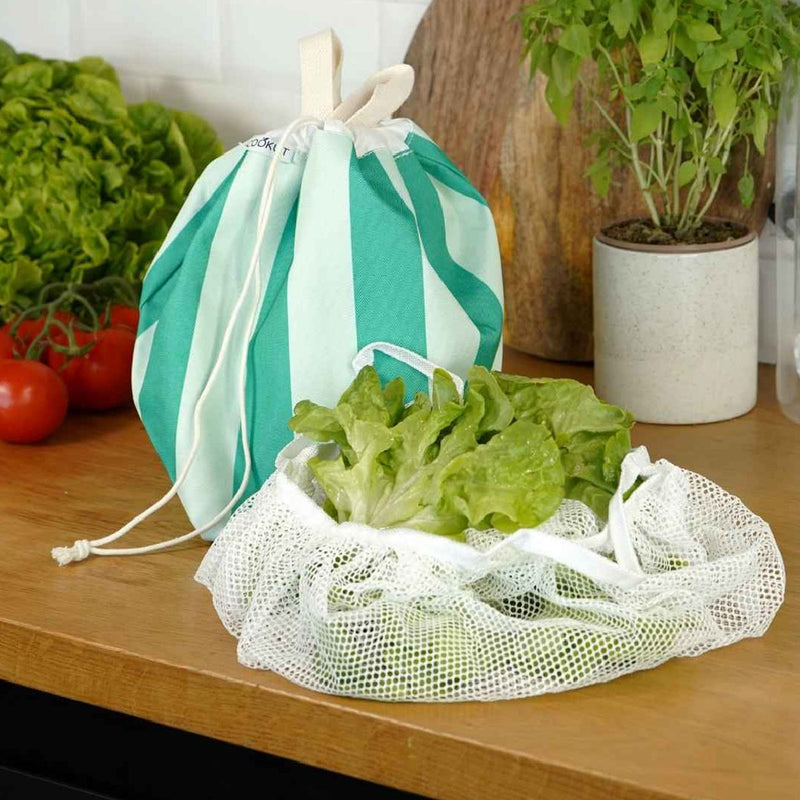 Compact Salad Spinner - Green 