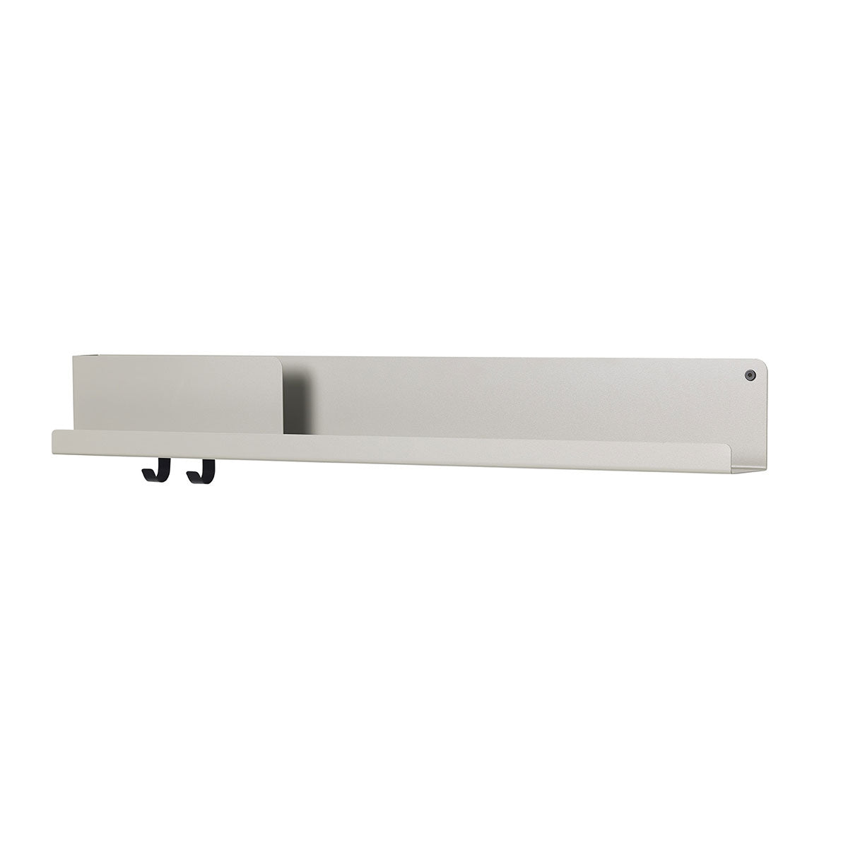 Wall shelf Folded Gray - L - Muuto – Fleux