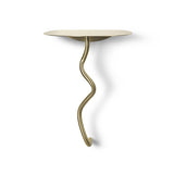 Curvature Wall Table - Brass | Fleux | 5