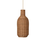 Rattan Bottle Hanging Lampshade - Natural | Fleux | 5
