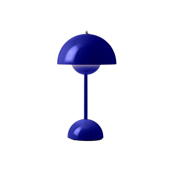 Flowerpot VP9 Wireless table lamp - Cobalt blue 