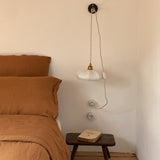 Maria portable lamp in biscuit porcelain - Ø 24 cm | Fleux | 7
