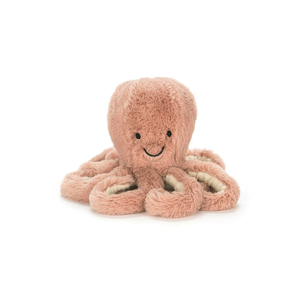 Odell Baby Octopus Soft Toy 14cm - Pink
