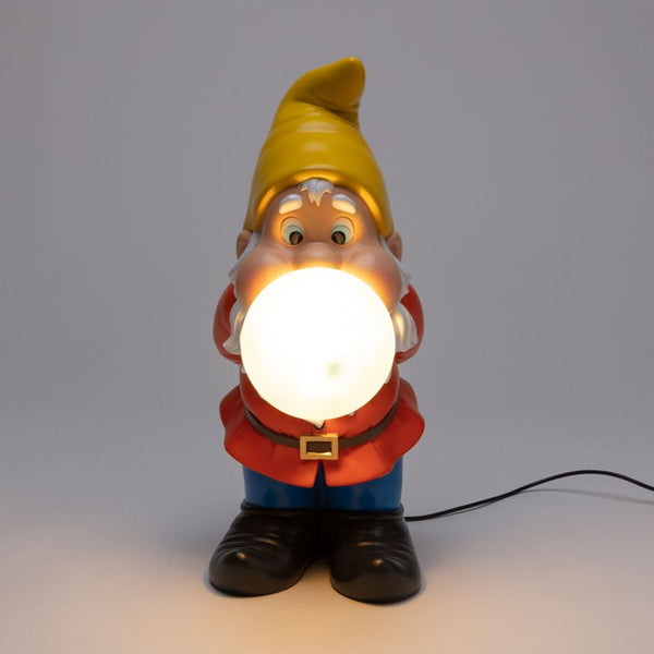 Lampe Gummy Snooping USB en résine - h 40 cm