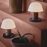 Table lamp JH27 Setago - Nude &amp; Forest | Fleux | 3