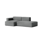 Mags Soft Low 2.5 seater daybed sofa - Combination 3 left - Hallingdal 130 - Light Gray stitching | Fleux | 2