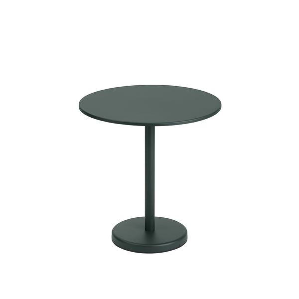 Linear Steel Dark Green coffee table - Ø 70 xh 73 cm