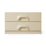 Chest of 2 Drawers - 60 x 35 x 35.2 cm - Cream | Fleux | 5