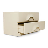 Chest of 2 Drawers - 60 x 35 x 35.2 cm - Cream | Fleux | 7