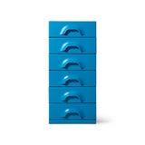 Chest of 6 Drawers - 45 x 40.5 x 97.5 cm - Bright Blue | Fleux | 7