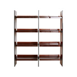 Acrylic bookcase - 160 cm - Brown Smoke | Fleux | 4