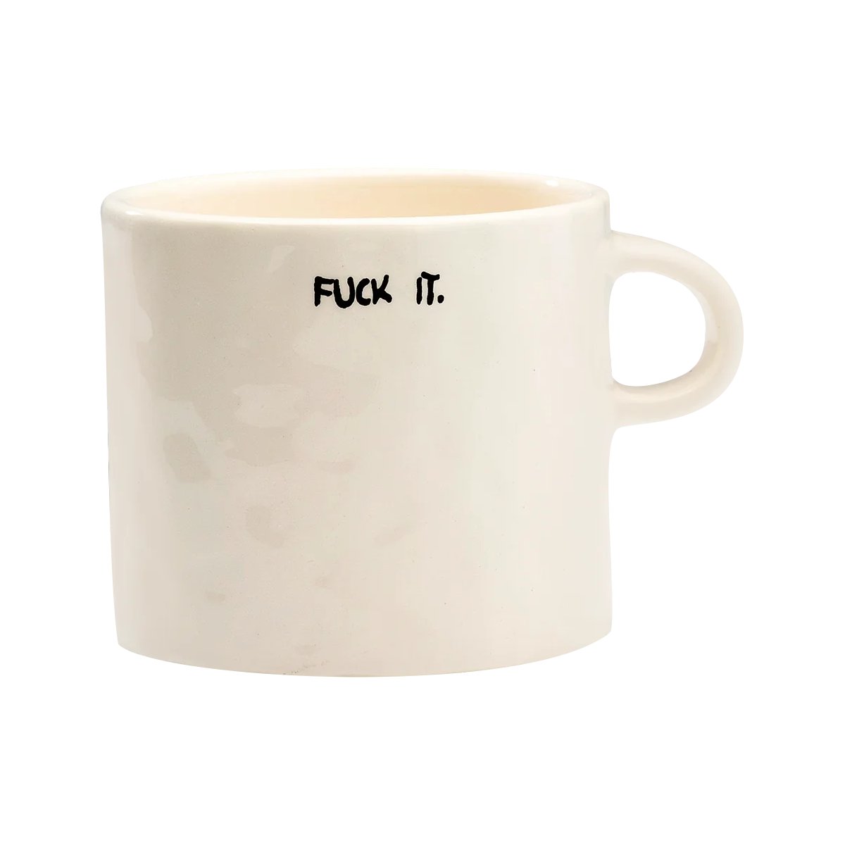 Mug Fuck It - Blanc
