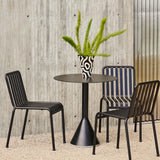 Table Cone Palissade - Ø 90 x h 74 cm - Anthracite | Fleux | 6