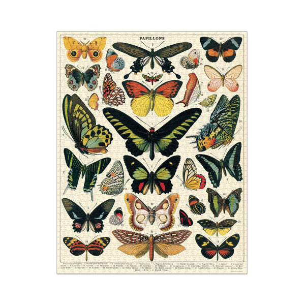 Butterflies Puzzle - 1000 pieces 