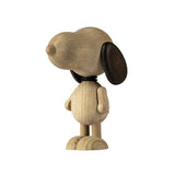 Snoopy figurine - Oak, smoked detail - 22 cm | Fleux | 2
