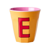 Letter E melamine cup | Fleux | 2