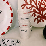 I Love You Espresso Cup - White | Fleux | 5