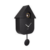 Modern Cuckoo metal clock W 21.5 x H 41 cm - Black | Fleux | 5
