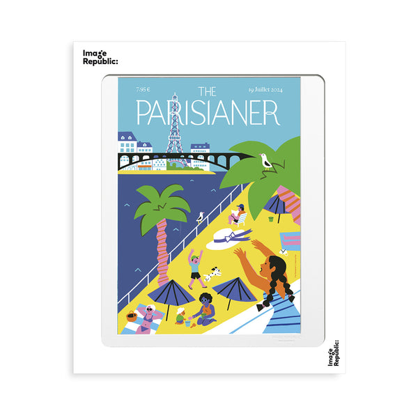 Beach Volleyball Poster - The Parisianer N°101 - Das