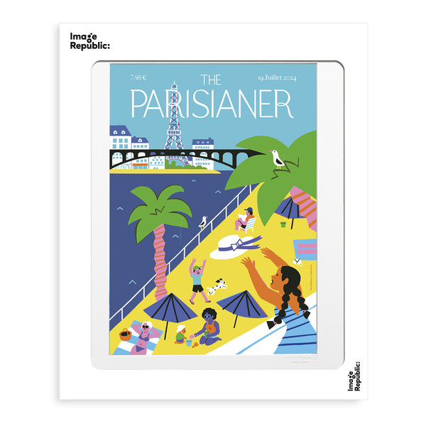 Beach Volleyball Poster - The Parisianer N°101 - Das