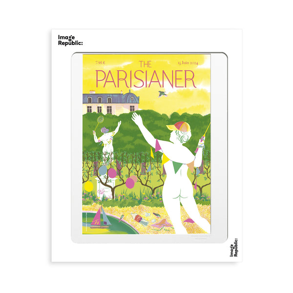 Affiche Badminton - The Parisianer N°103 - Pollet