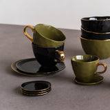 Porcelain Good Morning Mug - Black | Fleux | 5