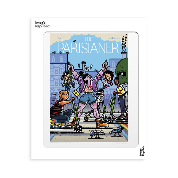 Affiche Haltérophilie - The Parisianer N°105 - Boutaleb